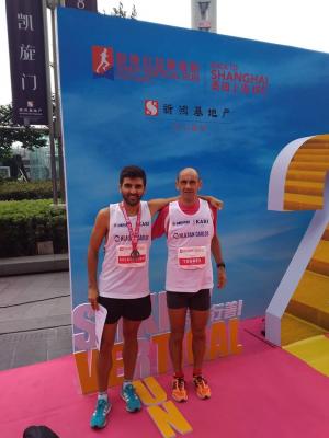 NASIO CARDONA I TONI SOLER OBTENEN EL 8é i 10é LLOC AL GRATACEL DE SHANGAI (XINA)