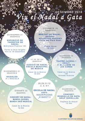 MERCADET, TEATRE, AUDICIONSCOMENCEN ELS NADALS A GATA