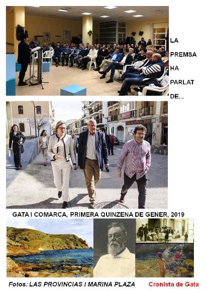 LA PREMSA PARLA DELA CANDIDATA DEL PP A GATA, MAYTE SIGNES; D INFRAESTRUCTURES QUE ENS AFECTEN; LATUR I LESTÀNCIA DE SOROLLA AL POBLE FA UN SEGLE