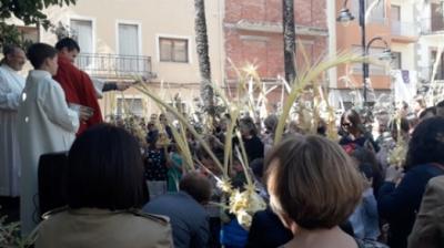 COMENÇA LA SETMANA SANTA A GATA: DIUMENGE RAMS MOLT ASSOLEJAT