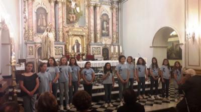 EL COR PARROQUIAL DAMA DE AZUL DE GATA (1r premi del Festival Vocacional) ACTUA HUI A L'ESGLÉSIA DE SANTA CATERINA A VALÈNCIA