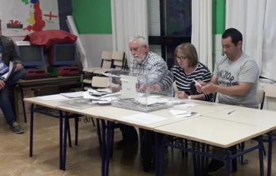 ELECCIONS 2019 GATA, 26M: VOTACIONS A LES EUROPEES. GUANYA EL PSOE