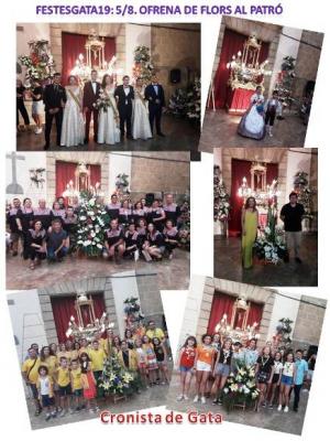 FESTESGATA19: 5/8, OFRENA AL PATRÓ, EL SANTÍSSIM CRIST