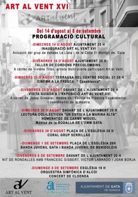 GATA: CULTURA I MÚSICA S'ENTREMESCLEN ENTRE LA MOSTRA DE ART AL VENT