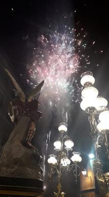 UN ESPECTACULAR RAMELLET DE FOCS ARTIFICIALS POSA FI A LES FESTES DE SANT MIQUEL 2019