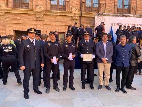 RECONEIXEMENT PER A QUATRE AGENTS DE LA POLICIA LOCAL DE GATA