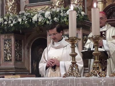 VESPRADA DEL DIA DEL PILAR A GATA: ENTRADA DEL NOU RECTOR DON JUAN ANTONIO NAVARRO TARÍN