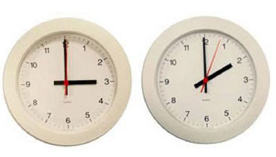 I A LES 3 RETRASSEM A LES 2. ENTRA L'HORARI D'HIVERN JUST AMB EL TOC DE QUEDA