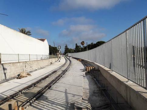 JUST AHIR 28 DE JULIOL, CINC ANYS SENSE TREN PASSANT PER GATA. ELS TREBALLS D'ADAPTACIÓ I ADEQUACIÓ DE LA LÍNIA 9 DEL TRAM (BENIDORM-DÉNIA) ESTAN ARA A LA FASE FINAL ENTRE TEULADA I DÉNIA