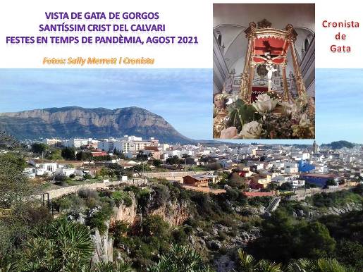 FESTES, GATA: DE MANERA EXTRAORDINÀRIA PER LA PANDÈMIA, ELS VELLETS I MÉS MALALTETS DEL POBLE PODRAN REBRE AL SANTÍSSIM CRIST DEL CALVARI A LES SEUES CASES. Haurà de demanar-se a la parròquia