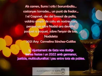 FELICITEN EL NADALL'AJUNTAMENT DE GATA