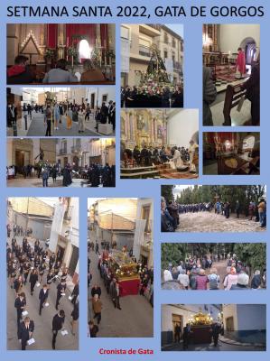 DESPRÉS DE TRES ANYS, ELS GATERS PODEN ASSISTIR A LA PROCESSÓ DEL SANT SOTERRAMENT. Amb els passos del Natzaré, el Crist del Perdó, la Dolorosa i el Sant Sepulcre. Demà, la processó de l'Encontre amb la Verge i el Ressucitat