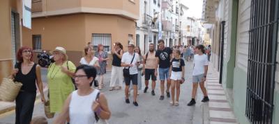 GATA INAUGURA LA MOSTRA D'ART TÈXTIL INTERNACIONAL ART AL VENT (XIX edició, carrer La Bassa)