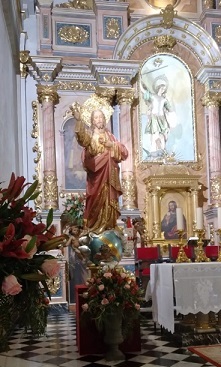 LA CONFRARIA MÉS ANTIGA DE LA PARRÒQUIA CELEBRA HUI A GATA AL SAGRAT COR DE JESÚS. Té 136 anys des de la seua creació