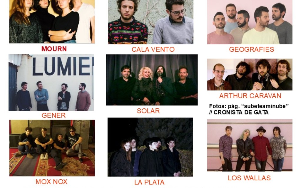 HUI A GATA, XVII EDICIÓ DEL FESTIVALET INDEPENDENT (FIGA). Va començar l'any 2007, el COVID va forçar el paró del 2020 i 2021. Organitza GataFanClub i l'Ajuntament. Parc Enric Valor.