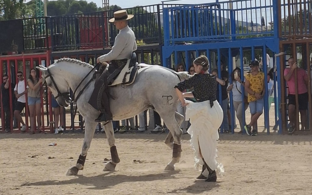 ELS CAVALLS, LA SEUA DOMA I EL PASSEIG PEL POBLE, DOMINEN EL MATÍ DEL TERCER DIA DE FESTES DE SANT MIQUEL