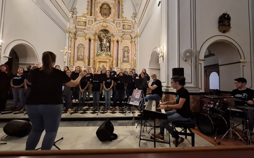 VEUS DE CORS RESONAREN A L'ESGLÉSIA DE GATA I L'ESGLÉSIA DE MORAIRA. XXII Campanya Intercanvi Musical, Coral Teuladina i Cor CodaGospel