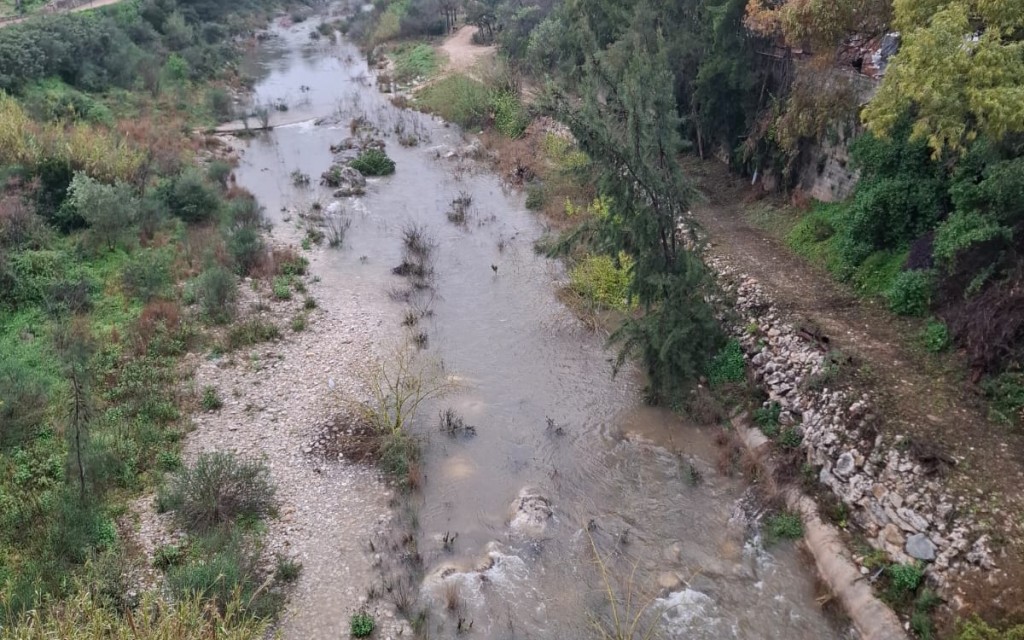 HA TORNAT A VINDRE EL RIU. SEGONA VEGADA A L'ANY 2026. Les pluges de les muntanyes han superat els 90 litres. A Gata, 33. El cap del riu ha arribat aquesta vesprada