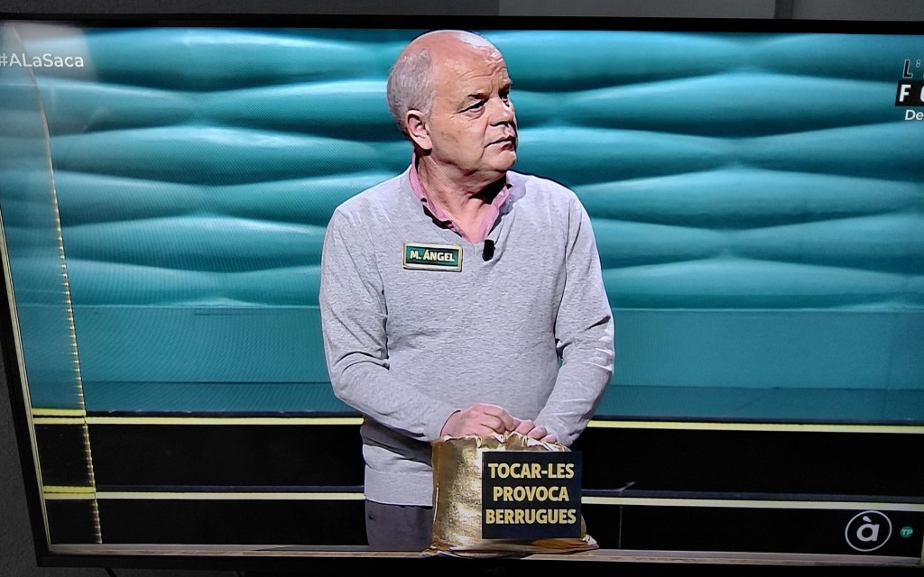 EL VEÍ DE GATA MIGUEL ÁNGEL ESCORTELL MULET, PARTICIPA ESTA SETMANA EN EL PROGRAMA CONCURS DE À PUNT "A LA SACA" (Fotos à punt)