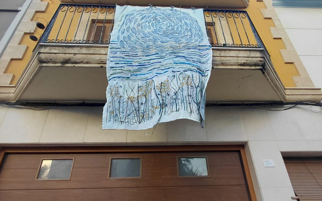 MIRADES URBANES, ART AL VENT DE GATA: Obres 37 a 40, nova setmana, dilluns 13 de juliol