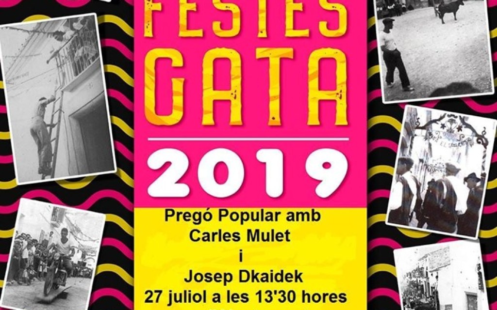 HUI PREGONEN LES FESTES DE GATA LES BIBLIOTECÀRIES VICEN MULET I SILVIA LEYDA. Premi Nacional 2026, Campanya María Moliner. Història dels mantenidors i pregoners de la festa