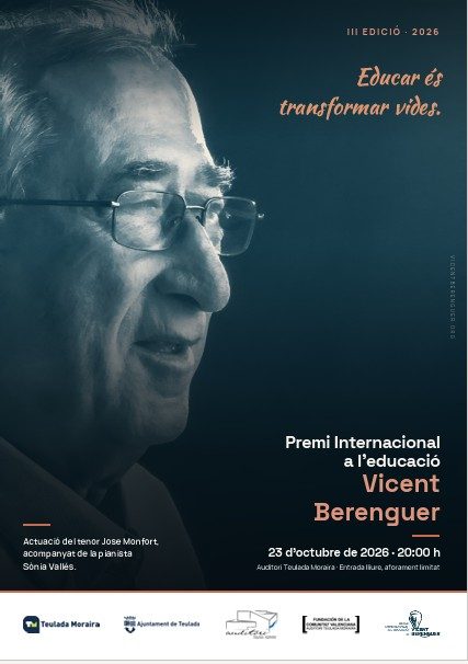 COMPTE ENRERE PER A L'ACTE DE LLIURAMENT DEL PREMI INTERNACIONAL A L'EDUCACIÓ VICENT BERENGUER ( III edició, divendres 23 ). Premiats dos projectes, un de Moçambic i l'altre de Nepal