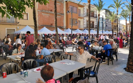 ESTAMPES DE LA XX FIRA GATA AL CARRER: La gent de la comarca visita els llocs de la mostra