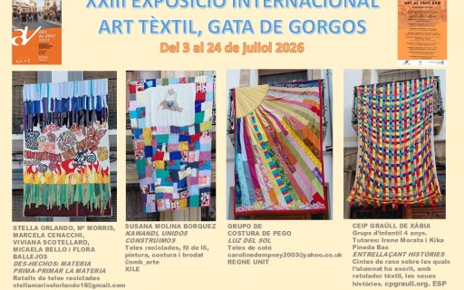 ART AL VENT 2026. GATA. COMENÇA EL NOSTRE PASSEIG VIRTUAL, Obres 1 a 4
