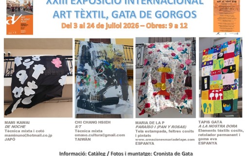 MIRADES URBANES, ART AL VENT, Obres 9 a 12, 3er dia de mostra