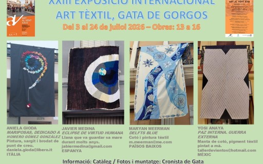 MIRADES URBANES, ART AL VENT, GATA. Obres 13 a 16, de la plaça al carrer