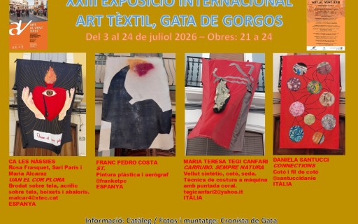 MIRADES URBANES: ART AL VENT, GATA. Obres 21 a 24
