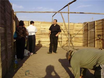 COMENÇA A PRENDRE FORMA L´ERMITA DEL PERÚ, AL CÀRREC DE VICENT FONT