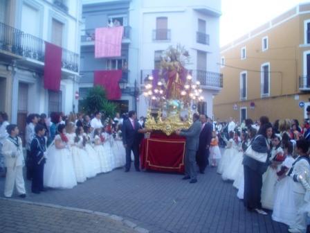 DEMÀ ÉS LA FESTA DEL COR DE JESÚS. GATA TÉ LA SEUA CONGREGACIÓ DES DE 1887, la més antiga del poble.