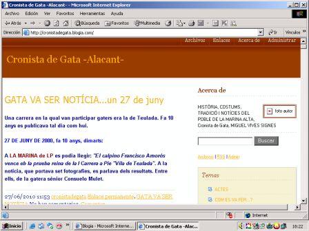 EL BLOG SUPERA LES 3.000 VISITES
