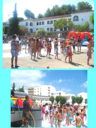 CRÒNICA FESTERA: Sisé dia: Dia del xiquet, matí, jocs acuàtics