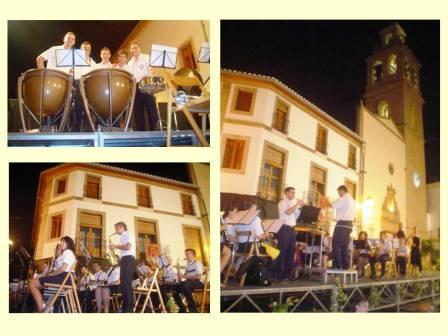 CRÒNICA FESTERA: dia 5 d´agost. REVETLA, CONCERT DE LA BANDA ( i III )