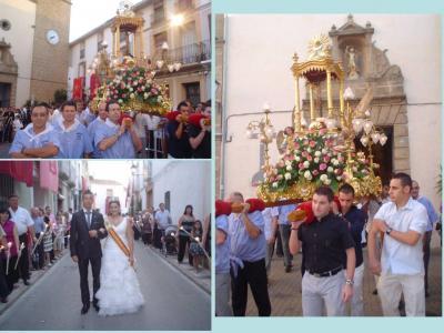 CRÒNICA FESTERA: dia 6 d´agost, FESTA MAJOR, processó romeria