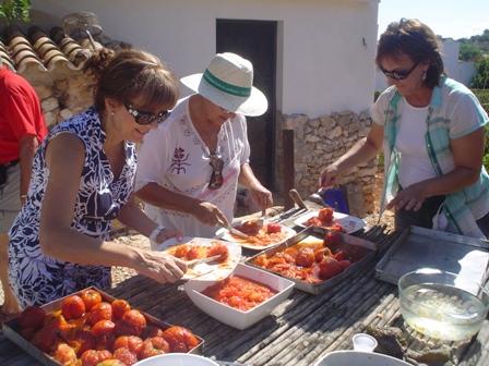ESTAMPES DE L´ESCALDÀ: Preparant l´esmorzar