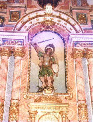 JA ESTAN ACÍLES FESTES DE SANT MIQUEL, el cap d´altar