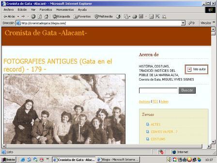 EL BLOG DEL CRONISTA DE GATA FA HUI MIG ANY
