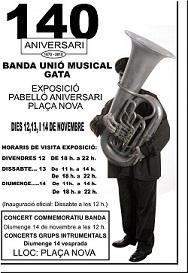 HUI S'OBRI L´EXPOSICIÓ DELS 140 ANYS DE LA BANDA DE GATA