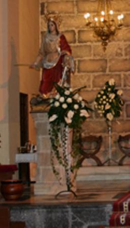 SANTS I REFRANYS: Hui dia 25 és Santa Caterina, patrona titular de l'església de la veïna Teulada.