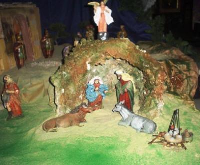 TEMPS DE BETLEMS: el betlem de la parròquia.