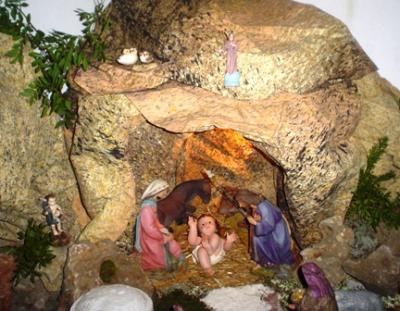 TEMPS DE BETLEMS: El betlem de l'església de Jesús Pobre