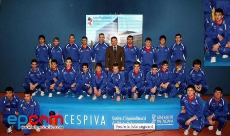 ALVAN, EL JOVE PELOTARI AL CENTRE DE TECNIFICACIÓ.