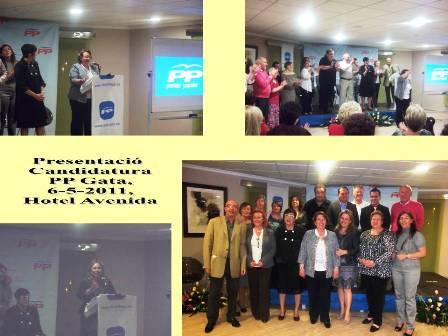 CAMPANYA ELECTORAL, 2n dia: Ahir, presentacions de les candidatures del PSOE i PP ( i II )