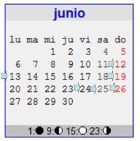 JUNYMES DE CELEBRACIONS: Comunions, Sant Joan a la Font del Riu, Corpusi a Jesús Pobre, la Fireta el 13
