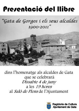 DESPÚS-DEMÀ PRESENTEN LLIBRE DELS ALCALDES, 1900-2011