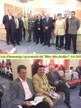 LLIBRE DELS ALCALDES I HOMENATGE ( II ): Dels 36 -8 en funcions-, sols resten 4 vius.