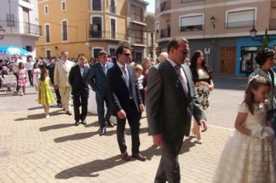 AHIR, DIA DE PRIMERES COMUNIONS A GATA (Primer torn)